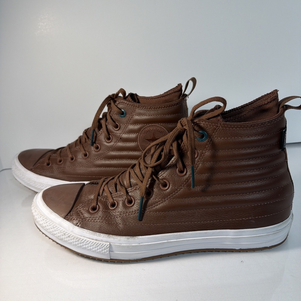 Size 10 - Converse Chuck Taylor All Star Equip Waterproof High Toadstool Tan